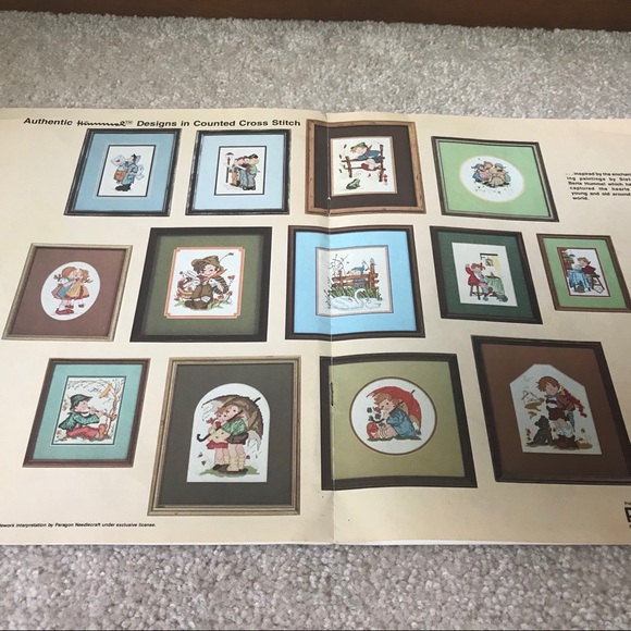 HUMMEL SPRING FROG 🐸 CROSS STITCH HANDMADE💚EUC - Picture 16 of 16